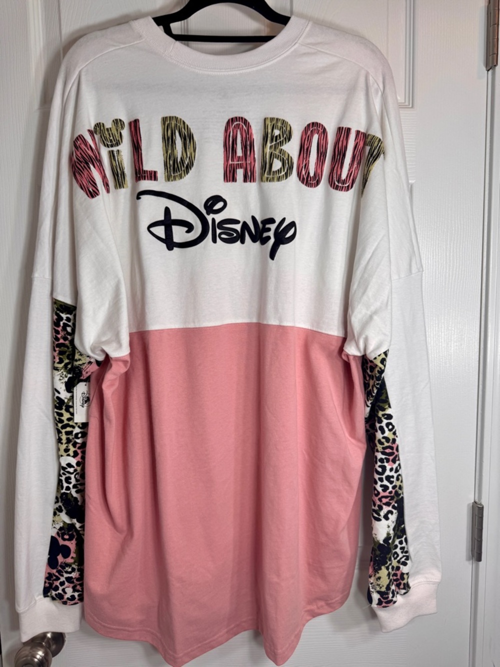 NWT Disney Parks "Wild About Disney" Spirit Jersey - Animal Kingdom Edition XXL